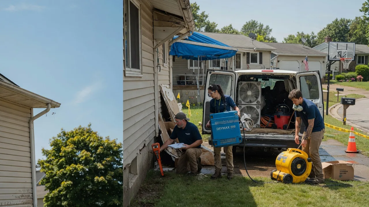 Ceiling Leak Cleanup in Hudson Falls, NY near me